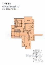City Suites (D12), Apartment #490736111